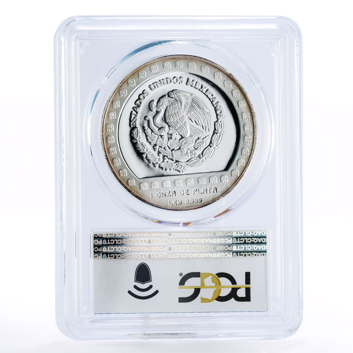 Mexico 100 pesos Brasero Efigie Statue PR69 PCGS silver coin 1992