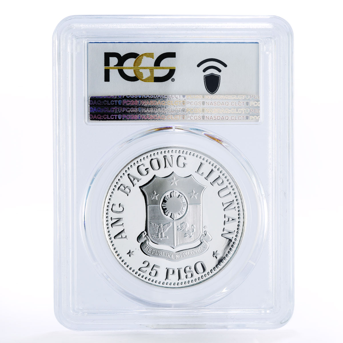 Philippines 25 piso Banaue Rice Fields PR70 PCGS silver coin 1977