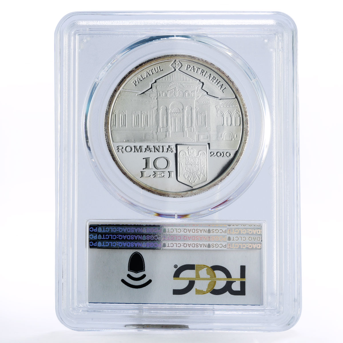 Romania 10 lei Romanian Orthodox Nicodim Munteanu PR69 PCGS silver coin 2010
