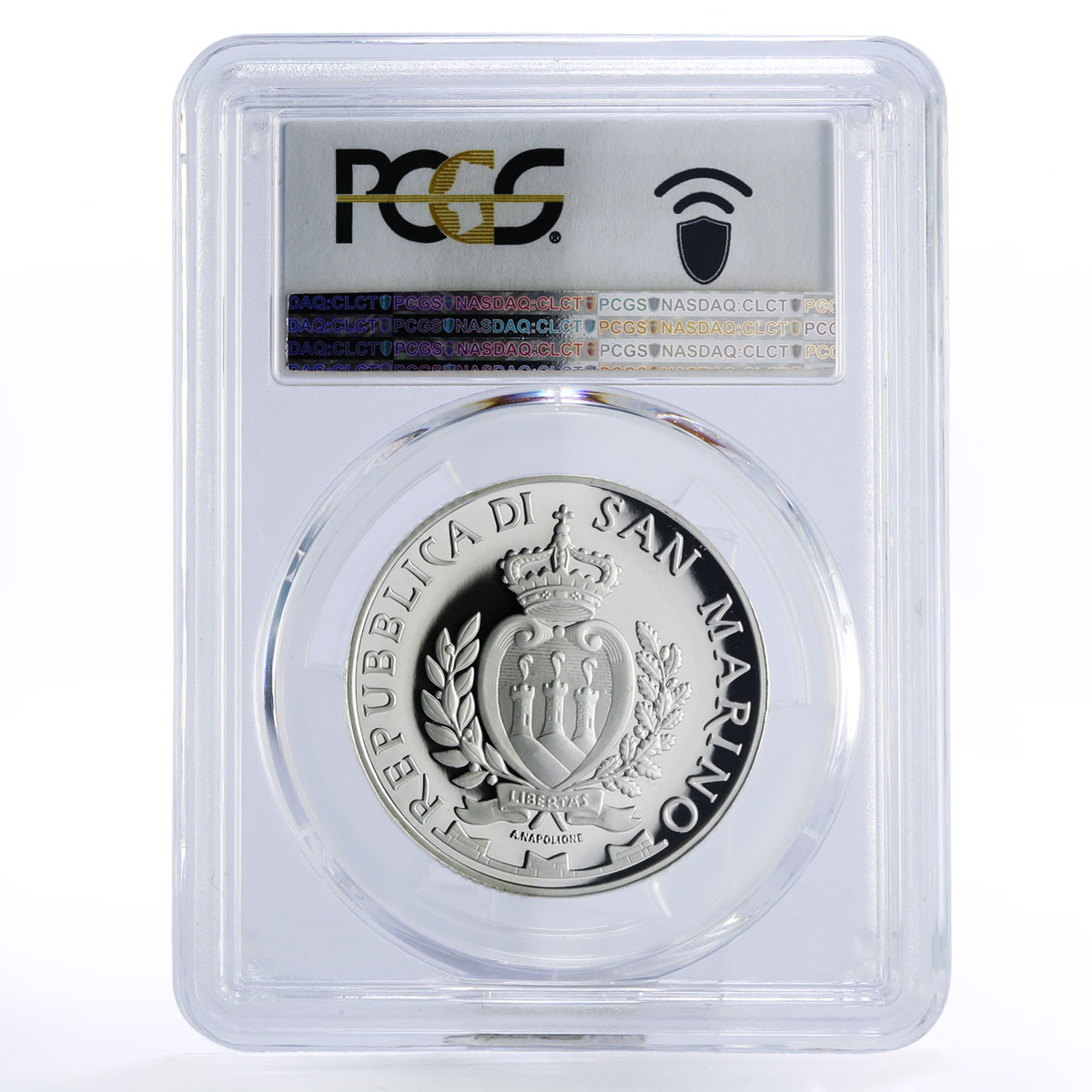 San Marino 10 euro Centennial of Aligi Sassu Horse PR70 PCGS silver coin 2012