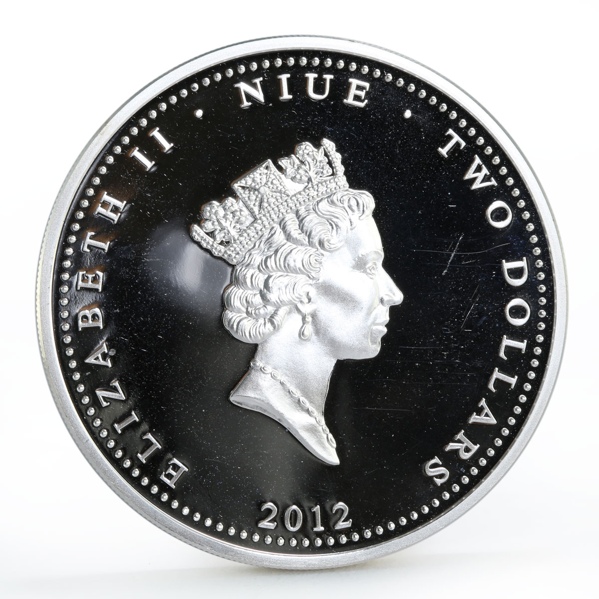 Niue 2 dollars Fortune Dream Luck Fate Destiny silver coin 2012