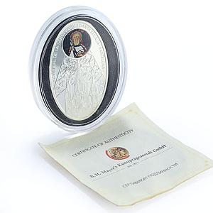 Niue 1 dollar Gothic Cathedrals series Barcelona Cathedral silver coin 2011