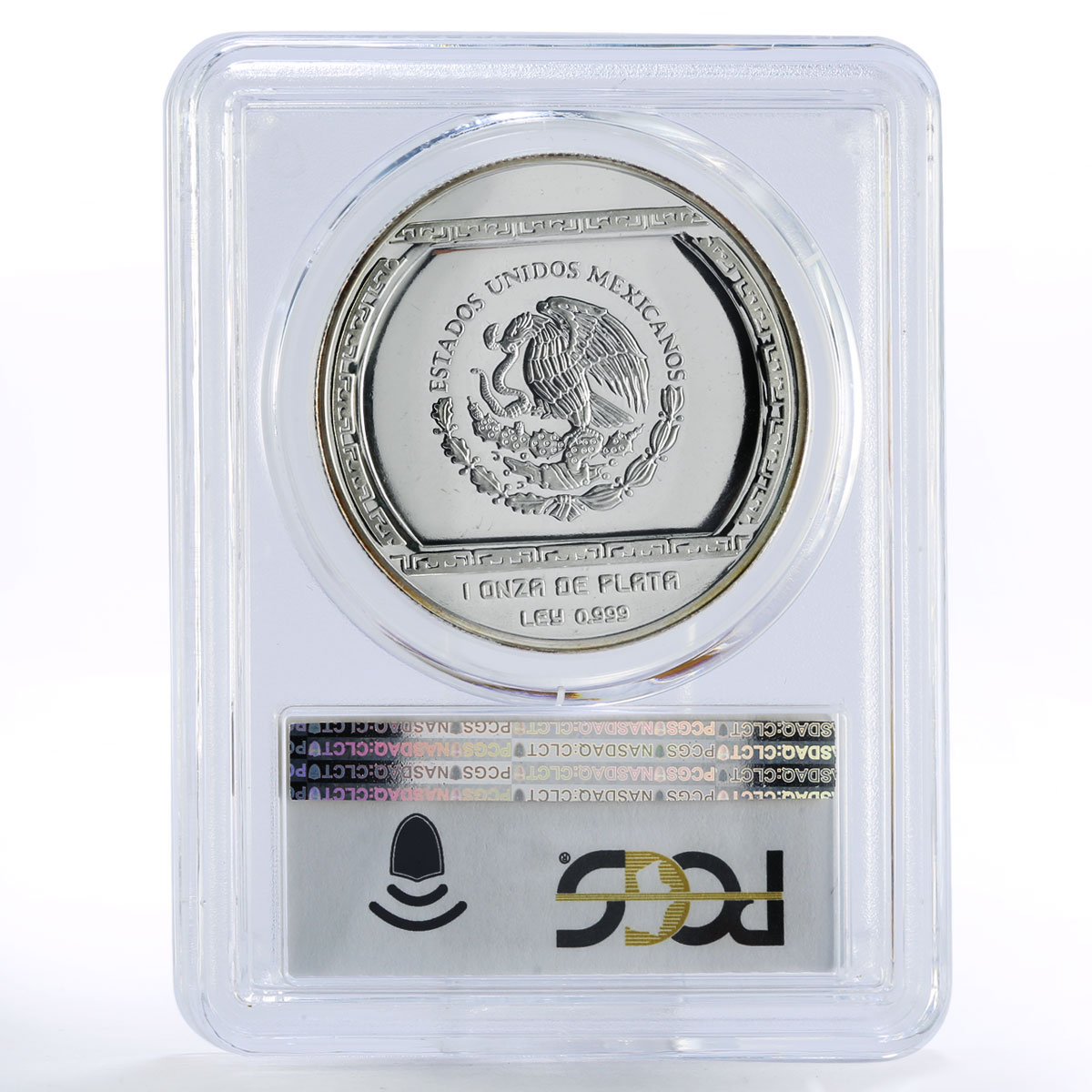 Mexico 5 pesos Precolombina Palma Con Cocodrilo PR69 PCGS silver coin 1993