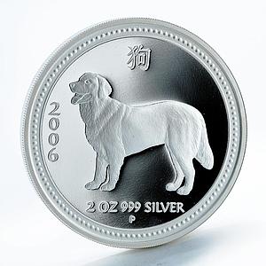 Australia, 2 dollars, Year of the Dog Lunar Series I Proof 2006