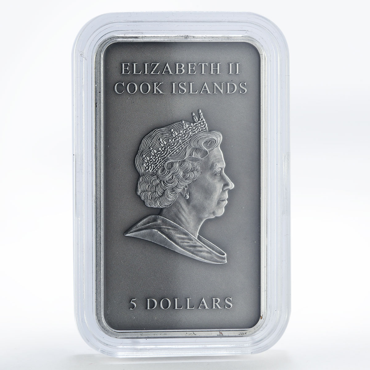 Cook Islands 5 dollars General Nikolay Raevsky War of 1812 silver coin 2010