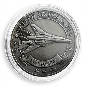 Navy US Navy Fighter Interceptor F-14 tomcat token