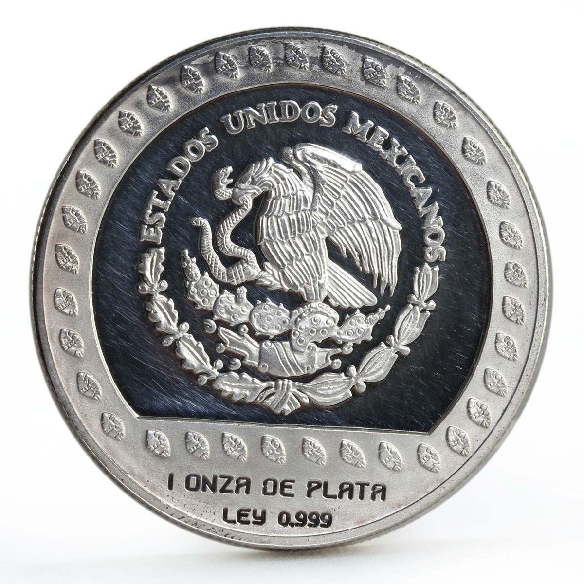 Mexico 100 pesos Guerrero Aguila proof silver coin 1992