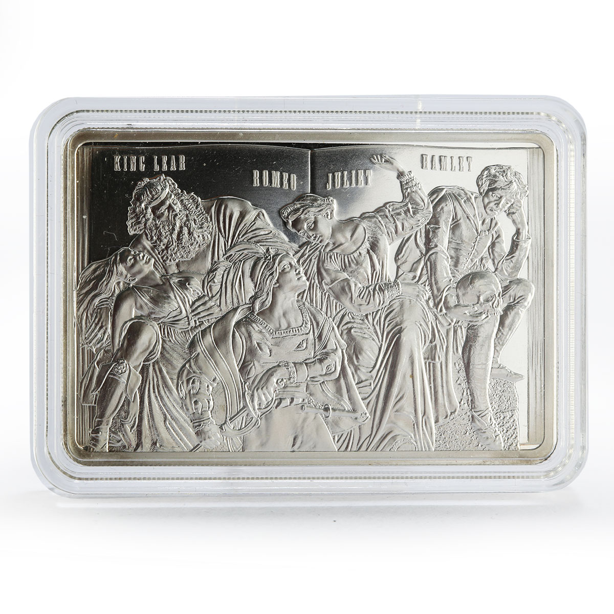 Niue 2 dollars 450 Years of William Shakespeare colored proof silver coin 2014
