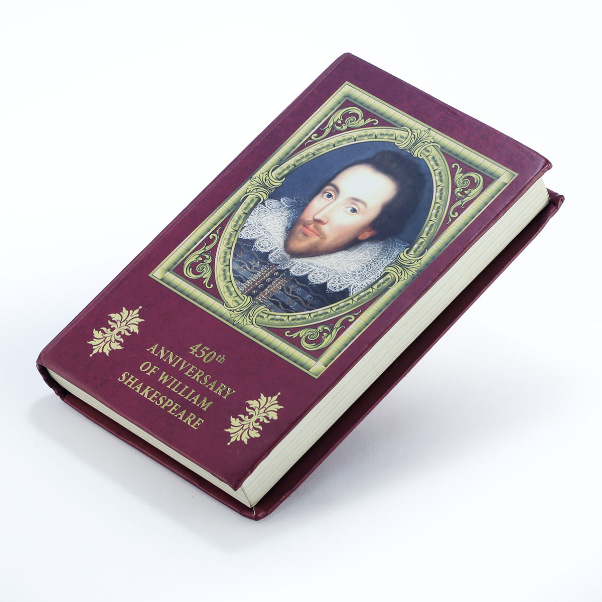 Niue 2 dollars 450 Years of William Shakespeare colored proof silver coin 2014