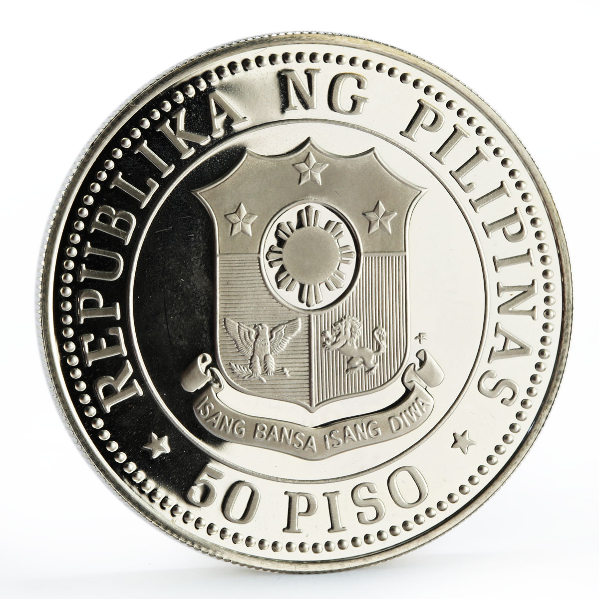 Philippines 50 piso International Year of the Child proof silver coin 1979
