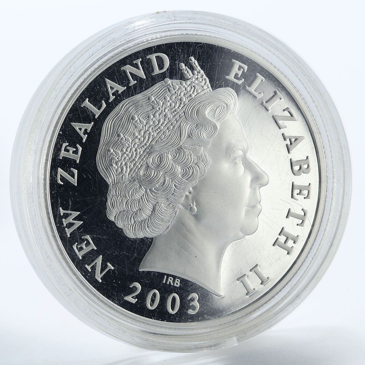 New Zealand 1 dollar Dark Lord's Tower of the Eye proof silver coin 2003