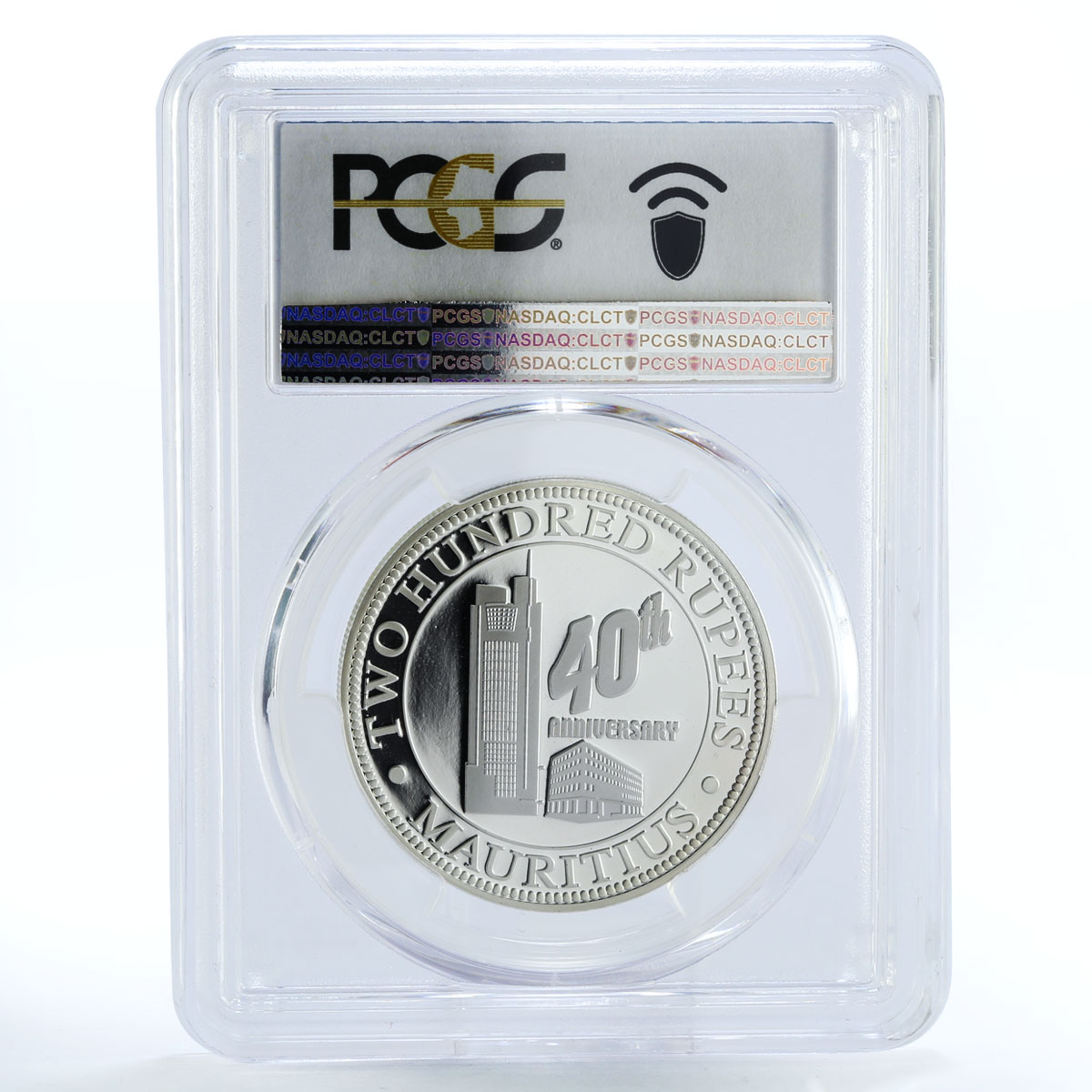 Mauritius 200 rupees The National Bank Dodo Bird PR69 PCGS silver coin 2007