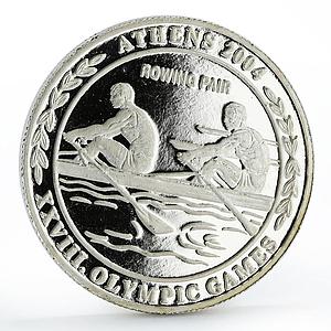 Malawi 10 kwacha Athens Olympic Games series Rowing Pair proof silver coin 2003