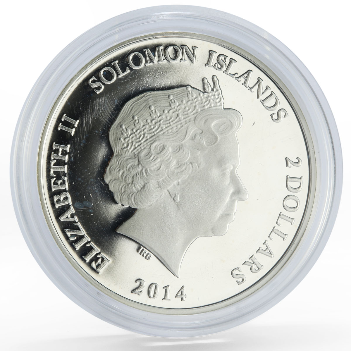 Solomon Islands 2 dollars Fairy Tales Pinocchio colored silver coin 2014