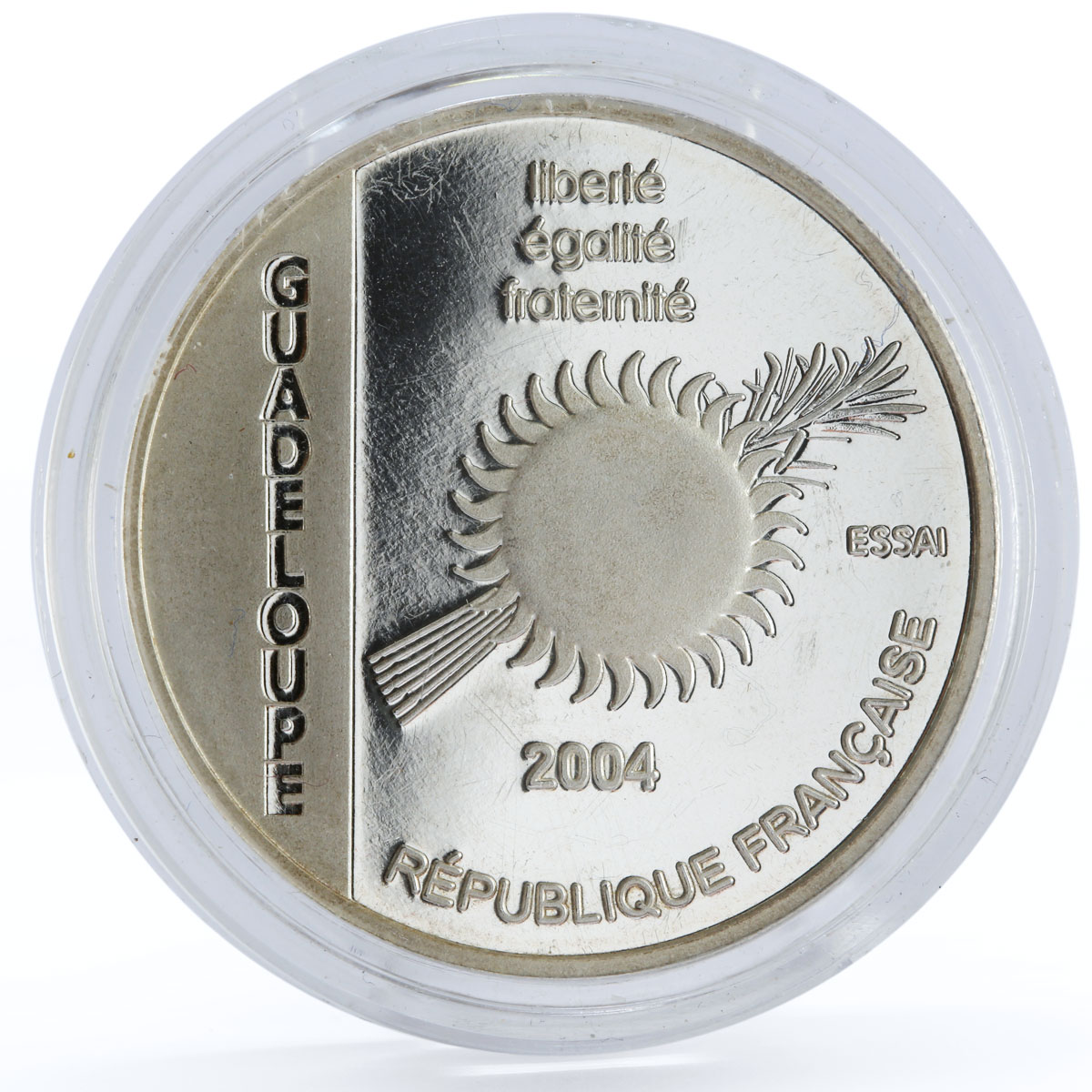 France 1 1/2 euro Cuirasse Gloire Ship Clipper silver proof coin 2004