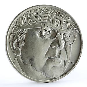 Czech Republic 200 korun Musician and Poet Josef Kainar silver coin 2017