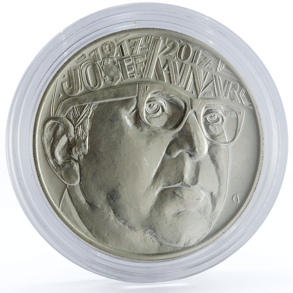 Czech Republic 200 korun Musician and Poet Josef Kainar silver coin 2017