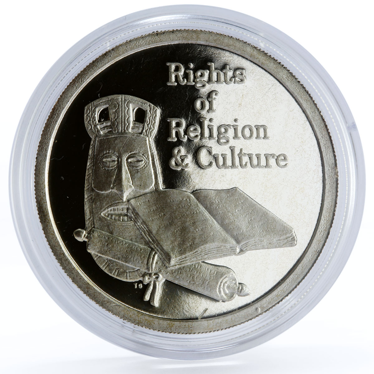 Zambia 500 kwacha Rights of Religion and Culture proof silver coin 1994