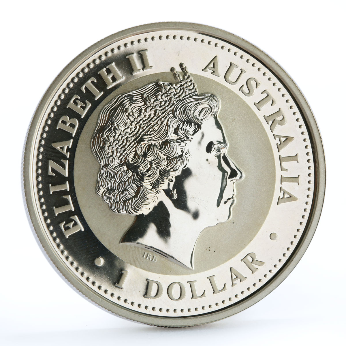 Australia 1 dollar A Gift For Baby Boy Kookaburra Bird Fauna silver coin 2005
