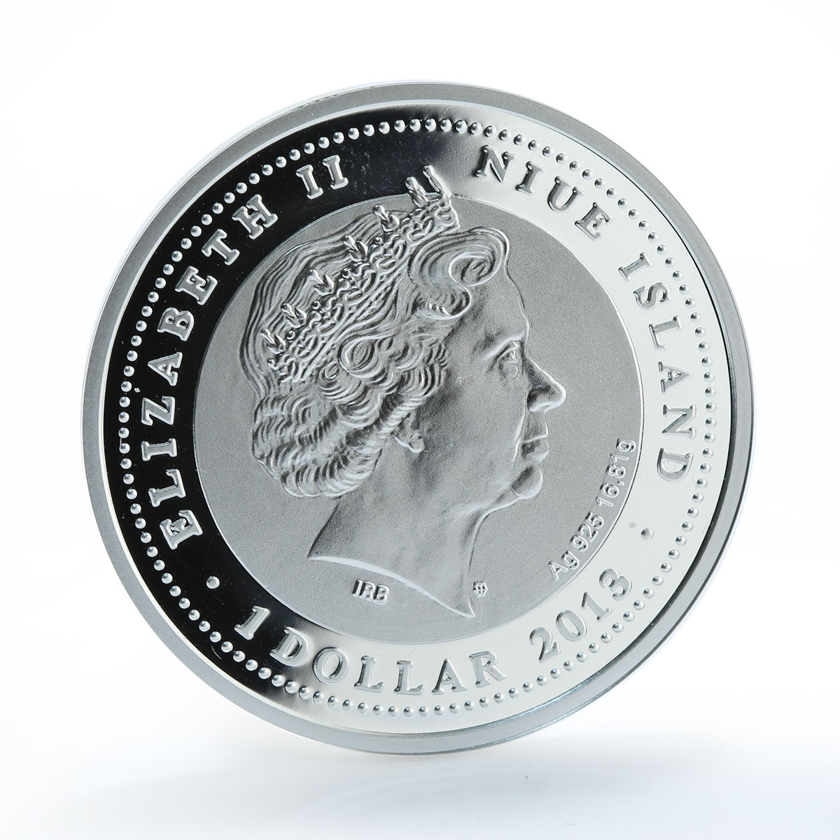 Niue 1 dollar Ukrgasbank 20 years Treasure of traditions silver proof coin 2013