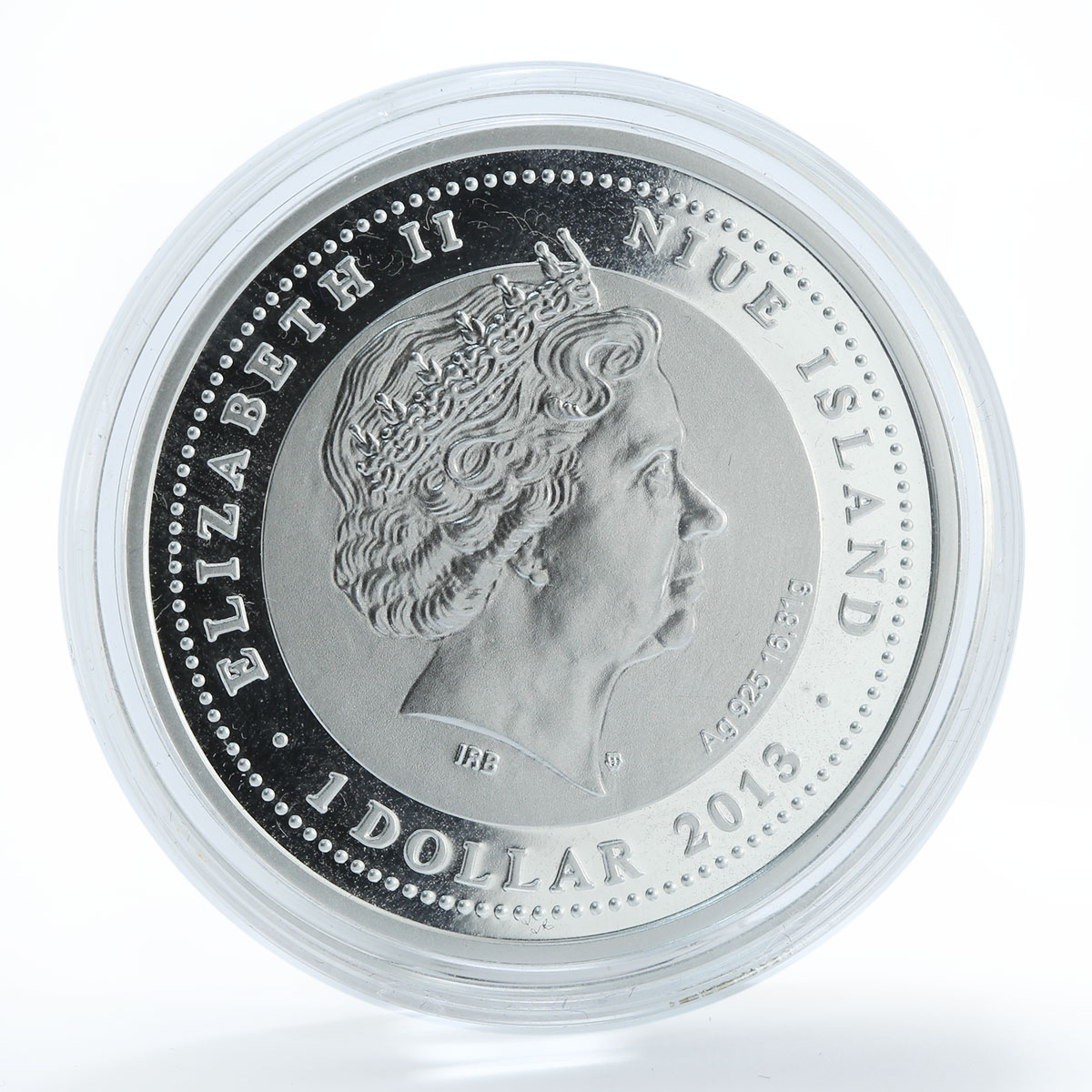 Niue 1 dollar Ukrgasbank 20 years Treasure of traditions silver proof coin 2013
