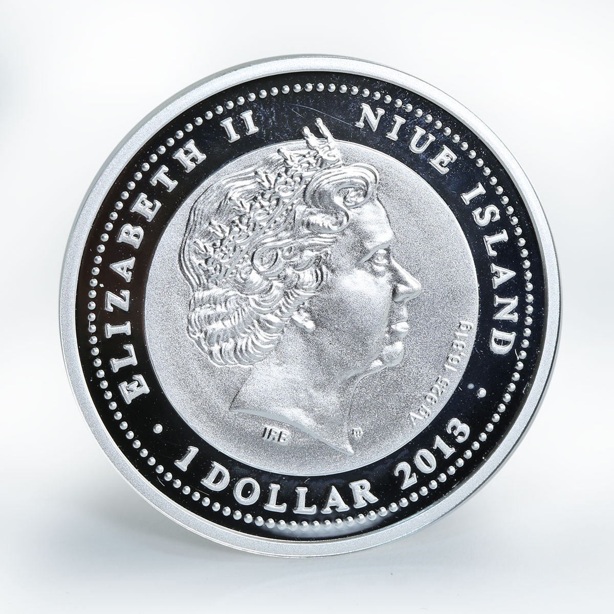 Niue 1 dollar Ukrgasbank 20 years Treasure of traditions silver proof coin 2013