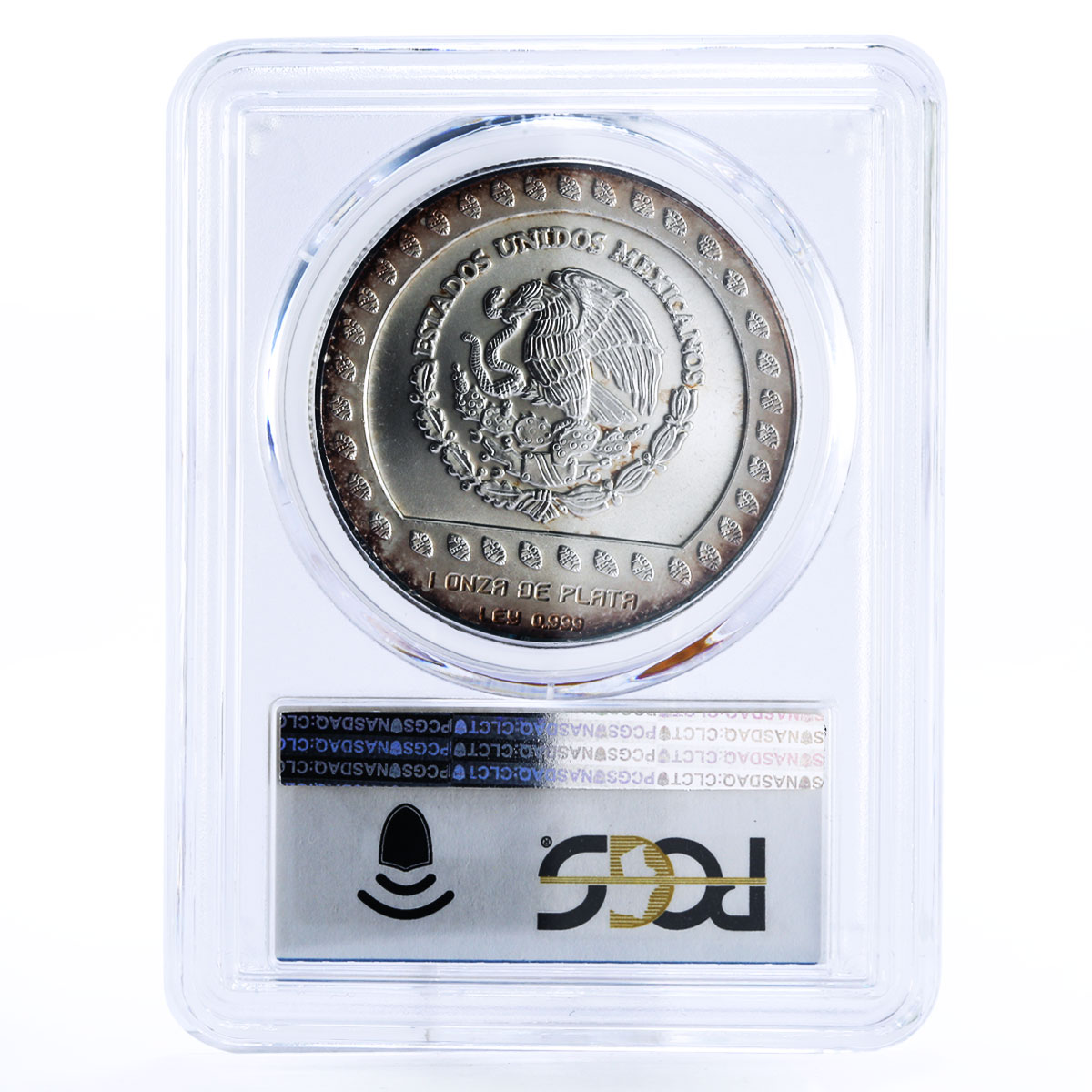 Mexico 100 pesos Guerrero Aguila The Eagle Warrior MS68 PCGS silver coin 1992