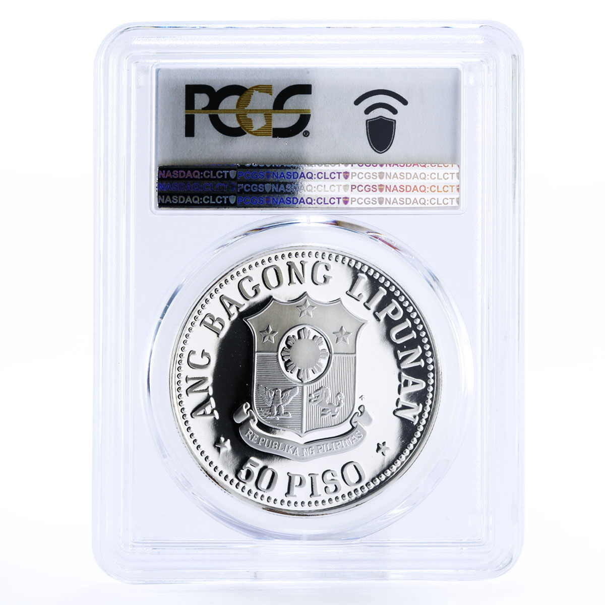 Philippines 50 piso Manuel Quezon PR70 PCGS proof silver coin 1978