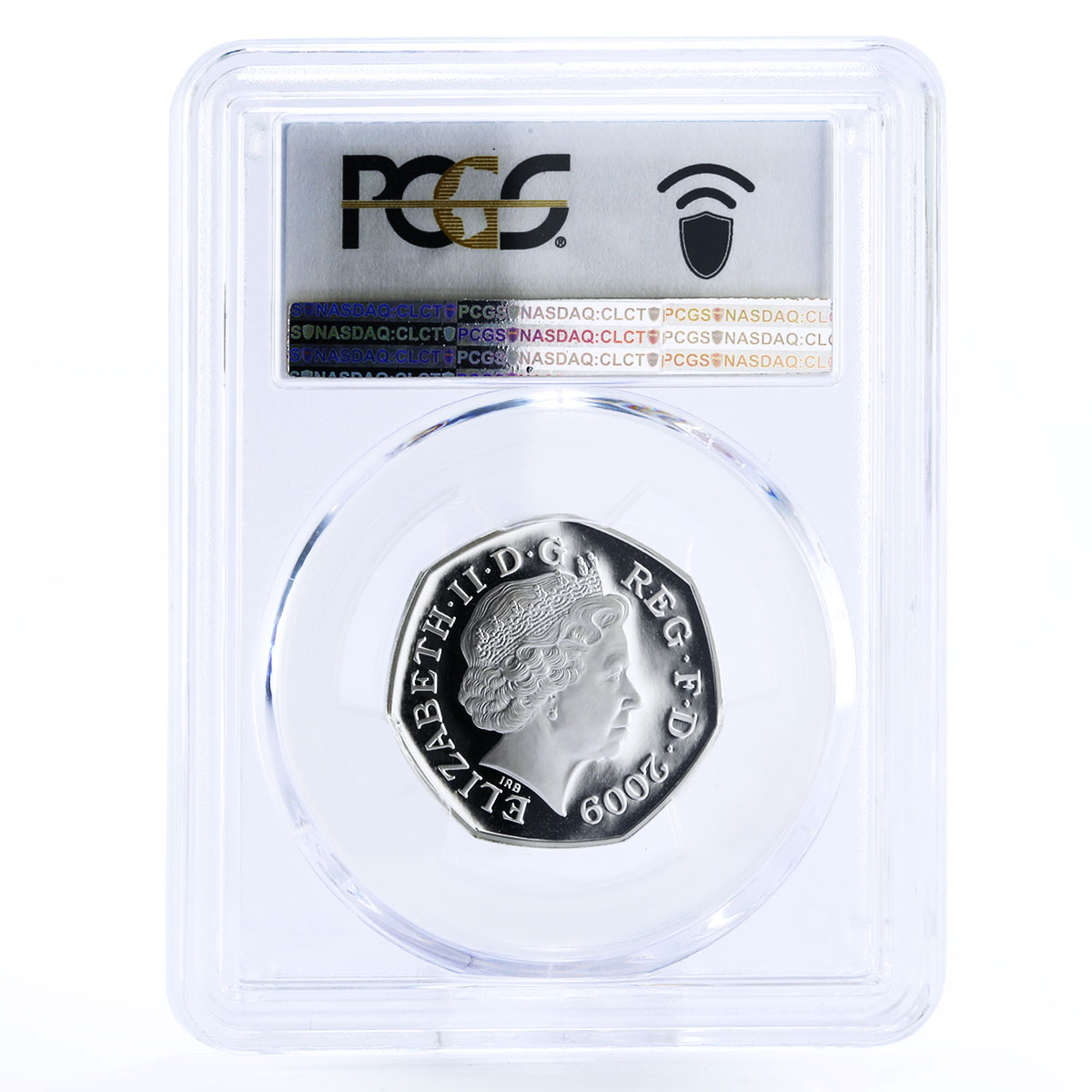 Britain 50 pence The First Sub Four Minute Mile PR69 PCGS silver coin 2009