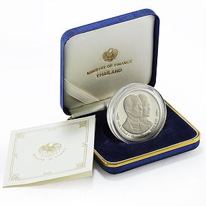 Thailand 100 baht International Monetary Fund Mythical Bird proof CuNi coin 1991