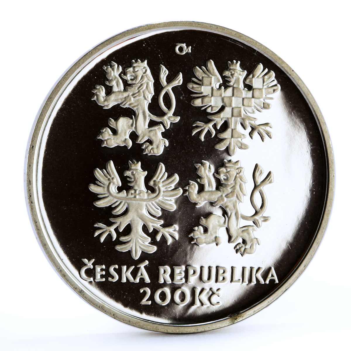Czech Republic 200 korun Doctor and Expeditor Emil Holub proof silver coin 2002