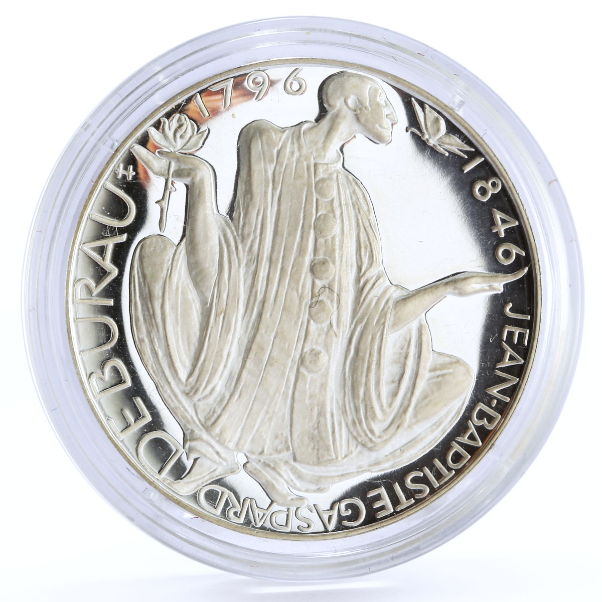 Czech Republic 200 korun Jean-Baptist Gaspard Deburau proof silver coin 1996