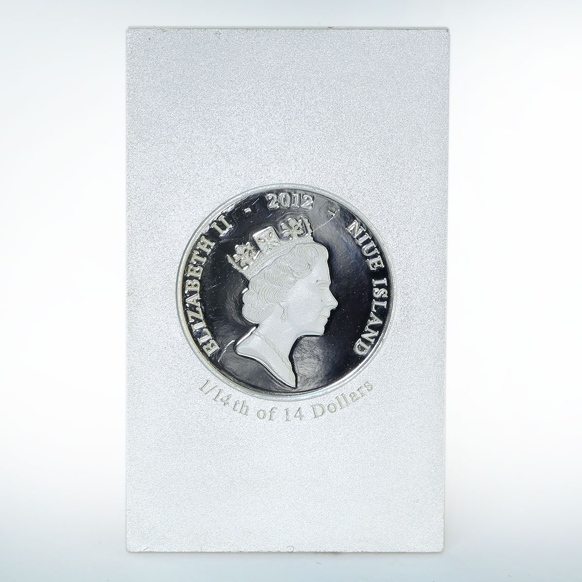 Niue 1$ Passion of Christ Duccio Maesta Siena interment coin 2012