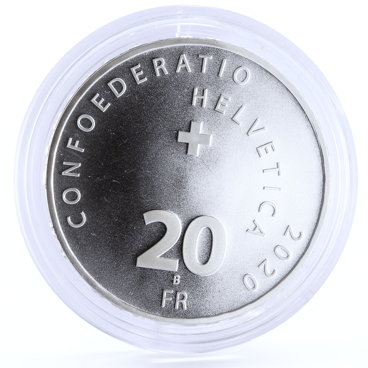 Switzerland 20 francs Tennisist Roger Federer Sports Legend silver coin 2020