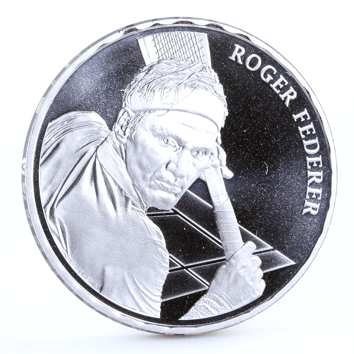 Switzerland 20 francs Tennisist Roger Federer Sports Legend silver coin 2020