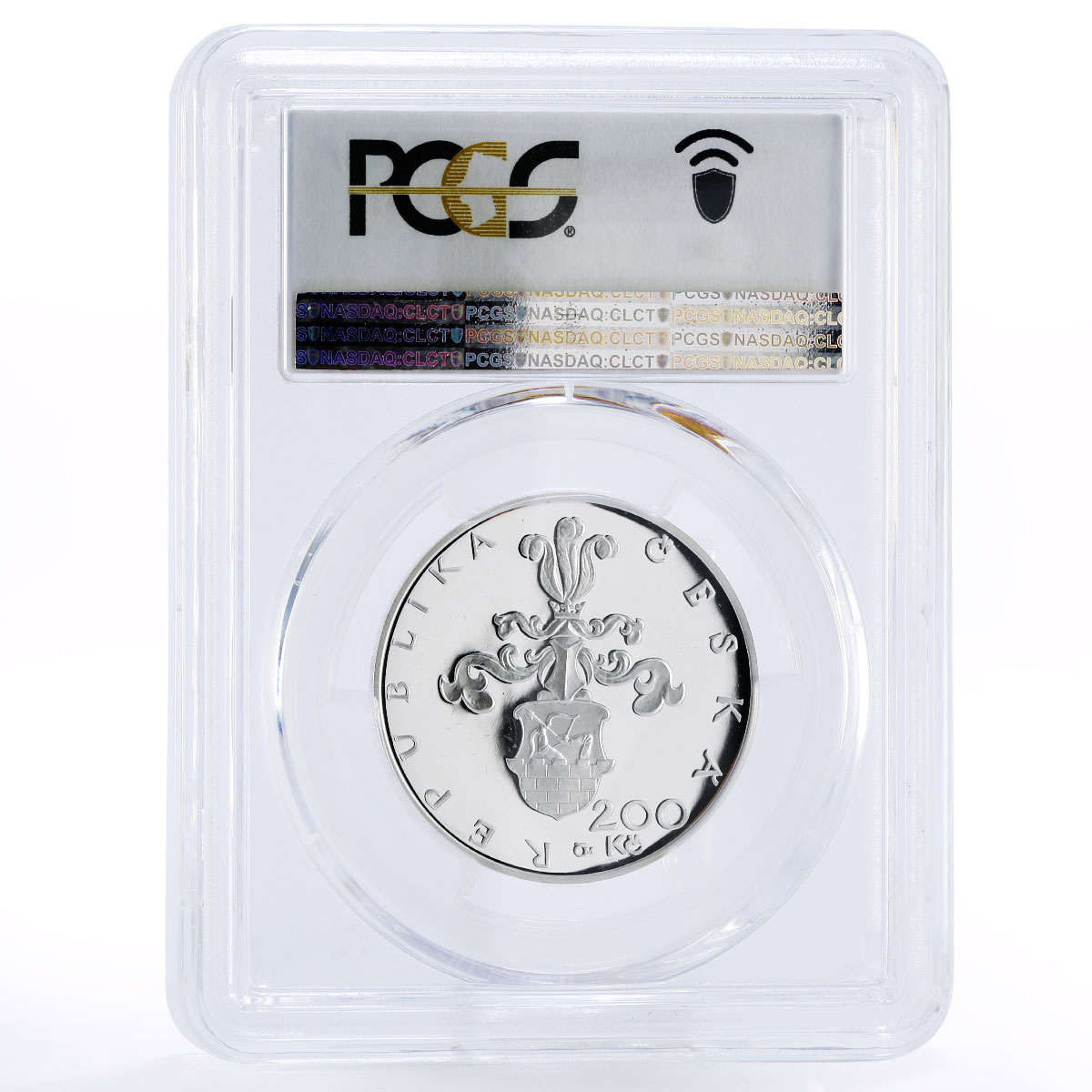 Czech Republic 200 korun Birthday of Mikulas Dacicky PR69 PCGS silver coin 2005