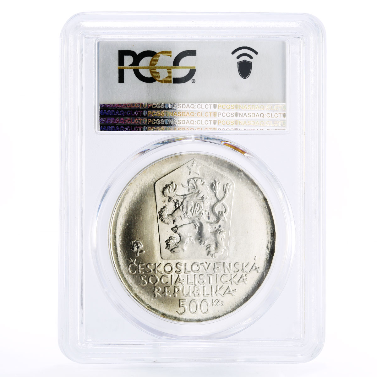 Czechoslovakia 500 korun Birthday of Ludovit Stur MS67 PCGS silver coin 1981