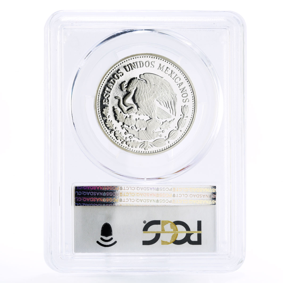 Mexico 50 pesos Football World Cup in Mexico PR68 PCGS silver coin 1986