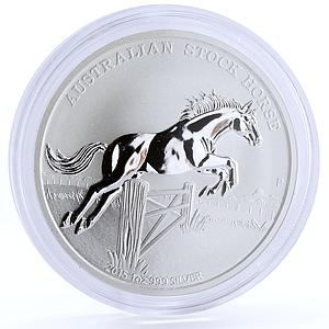 Australia 1 dollar Australian Wildlife Stock Horse silver coin 2015