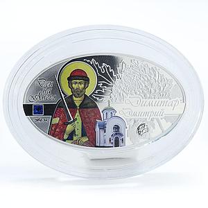 Macedonia 100 denari Angels Day Dmitry proof silver coin 2015