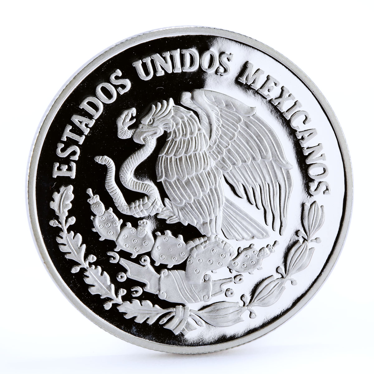 Mexico 5 pesos 2006 World Cup Soccer Games Football proof silver coin 2006
