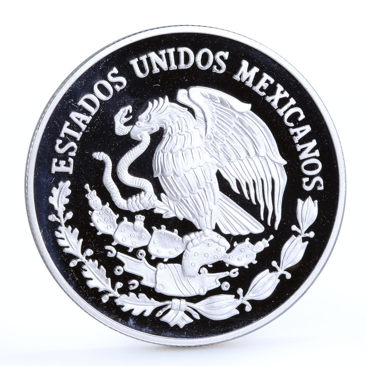Mexico 5 pesos 2006 World Cup Soccer Games Football proof silver coin 2006