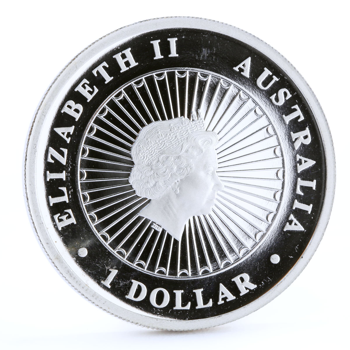 Australia 1 dollar Australian Opal series The Koala Fauna silver coin 2012