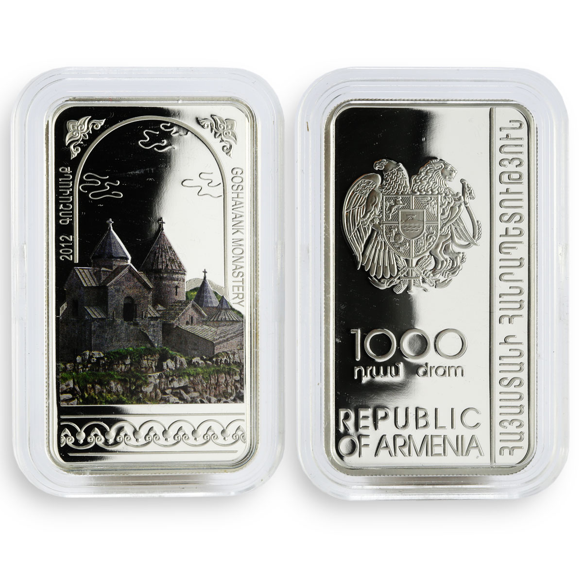 Armenia set of 6 coins Armenian Monasteries and Churches silver coins 2012