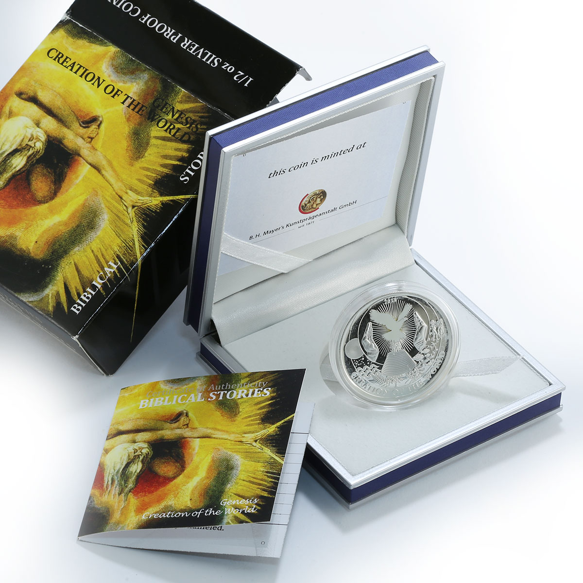 Palau 2 Dollars Creation of the world Biblical Stories Religion coin 2011