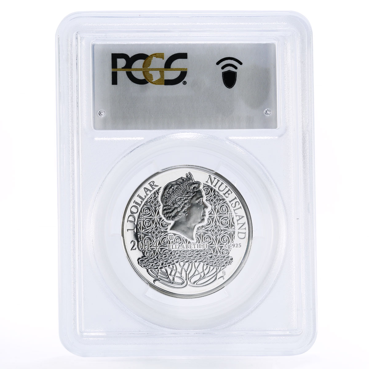 Niue 1 dollar Magic Calendar of Happines February PR70 PCGS silver coin 2014