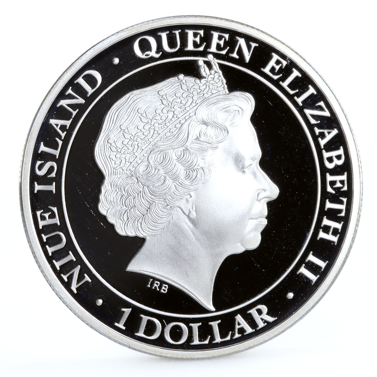 Niue 1 dollar Baltic Gold Treasures The Emblem of Sun proof silver coin 2016