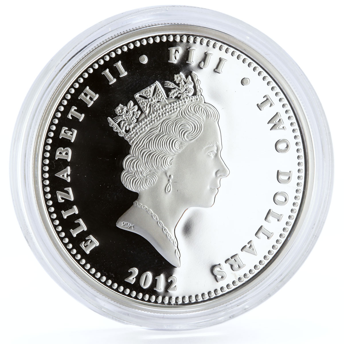 Fiji set of 3 coins Romanov Dynasty Alexander III proof colored silver 2012