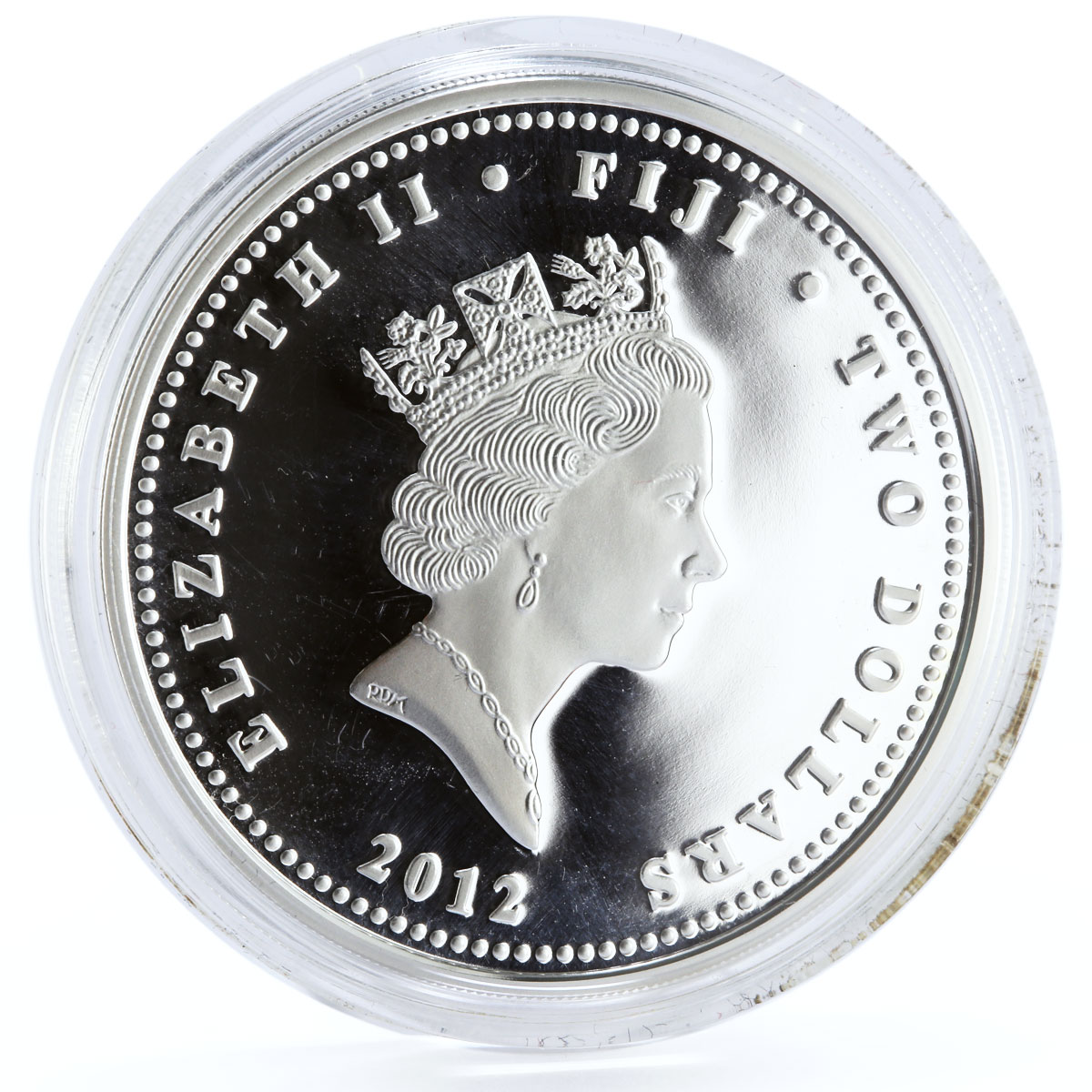 Fiji set of 3 coins Romanov Dynasty Alexander III proof colored silver 2012