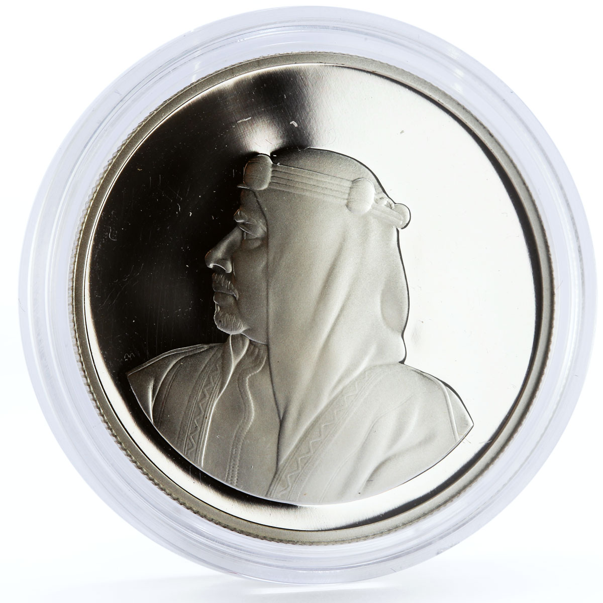 Bahrain 5 dinars World Wildlife Fund series Gazelle silver coin 1986